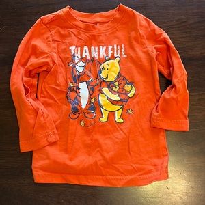 Disney Jumping Beans “Thankful” long sleeve shirt